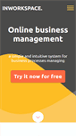 Mobile Screenshot of inworkspace.com